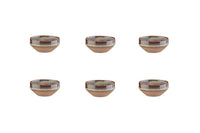 Bol GENESIS Ø8cm - 6 pièces - Basalte