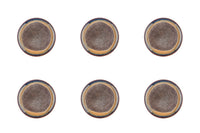 Assiette GENESIS Ø16,5cm - 6 pièces - Basalte