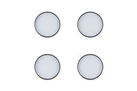 Assiette GOURMET Ø15,5cm - 4 pièces - Onyx