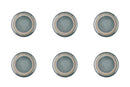 Assiette GENESIS Ø16,5cm - 6 pièces - Terre