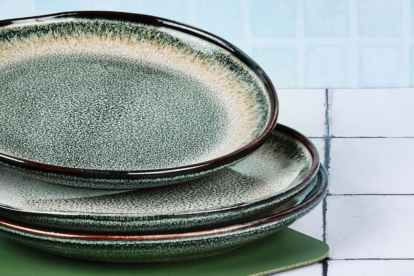 Assiette GENESIS Ø16,5cm - 6 pièces - Terre