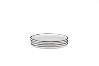Assiette PURE Ø16,5cm - 4 pièces - Blanc Neige