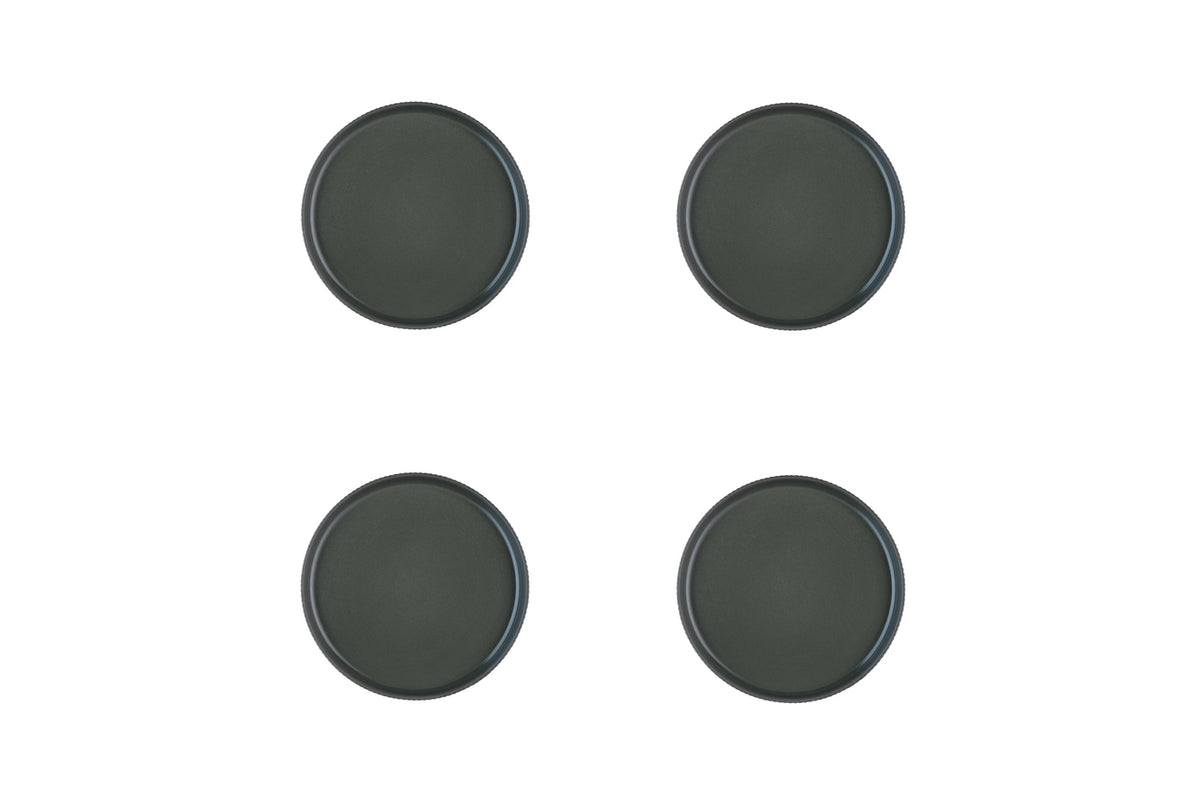 Assiette SCANDI Ø16,5cm - 4 pièces - Olive