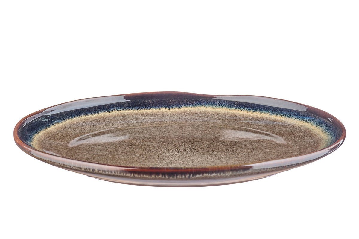Plateau de service GENESIS Ø33cm - Basalte