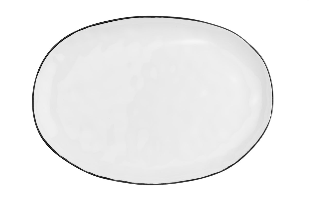 Plateau de service PURE - 3 pièces - Blanc Neige