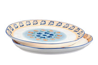 Plateau de service NAPOLI Ø30cm - 2 pièces - Agrume
