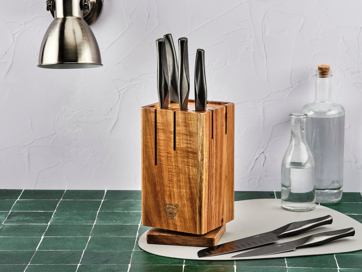Bloc couteaux de cuisine LARUS SKAGEN - 7 pièces