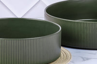 Service Complet SCANDI - 36 pièces - Olive
