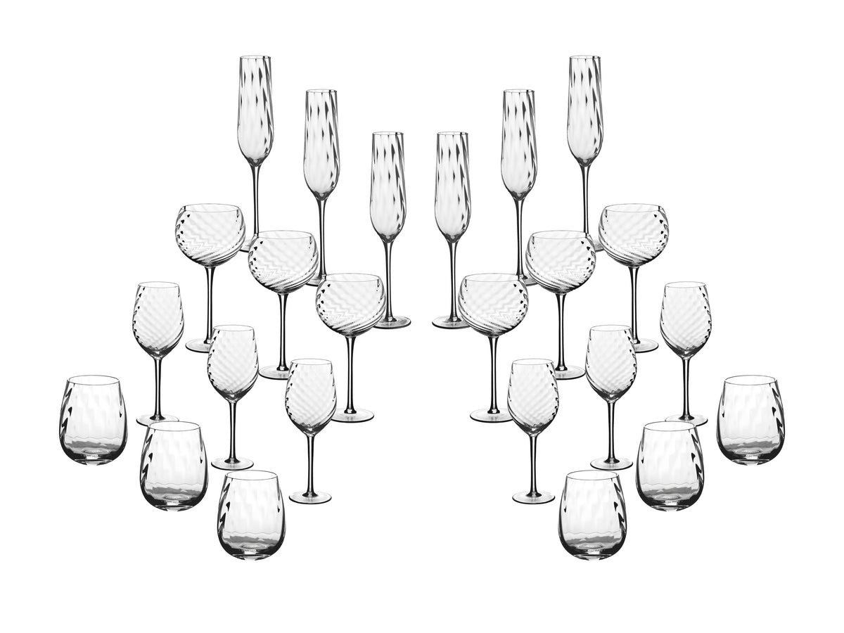 Set de verres complet STEN - 24 pièces