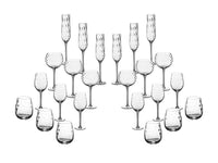 Set de verres complet STEN - 24 pièces