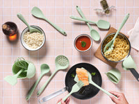 Set d'ustensiles de cuisine en silicone IVAR - 15 pièces