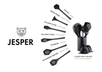 Set d'ustensiles de cuisine en thermoplastique JESPER - 9 pièces