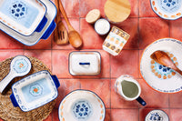 Assiette creuse NAPOLI Ø21,5cm - 4 pièces - Agrume