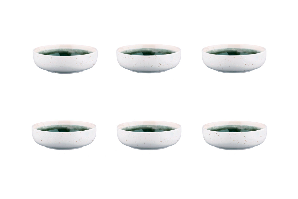 Bol OXYGEN Ø13cm - 6 pièces - Vert de gris