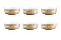 Bol COSMOS Ø15,5cm - 6 pièces - Crème