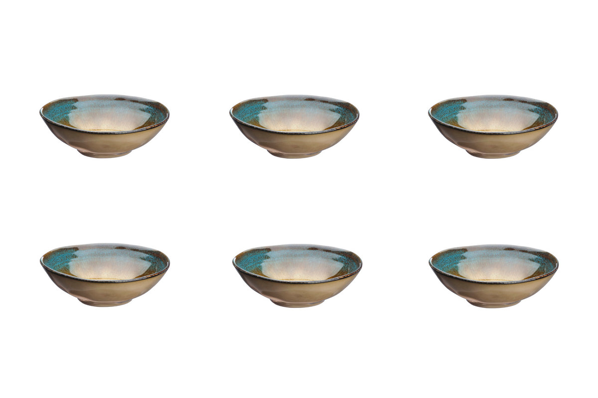 Bol ISLAND Ø15cm - 6 pièces - Terre et mer