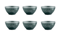 Bol MOON Ø14,5cm - 6 pièces - Pétrole