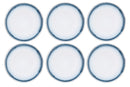 Assiette COSMOS Ø27,5cm - 6 pièces - Azur