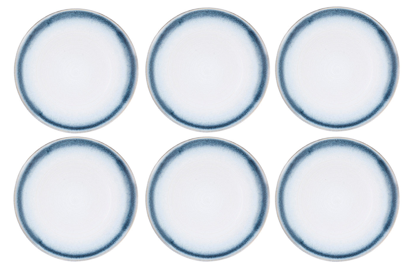 Assiette COSMOS Ø27,5cm - 6 pièces - Azur