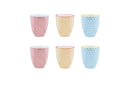 Mug PATTERN 30cl - 6 pièces - Color