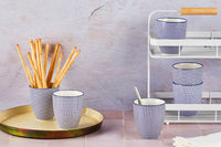 Mug PATTERN 30cl - 6 pièces - Dark blue