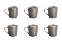 Mug STELLAR 40cl - 6 pièces - Gris béton