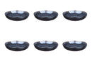 Assiette creuse IRIS Ø22,5cm - 6 pièces - Bleu nuit