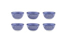 Bol PATTERN Ø12cm - 6 pièces - Dark blue