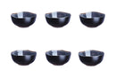 Bol IRIS Ø12cm - 6 pièces - Bleu nuit