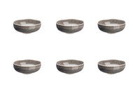 Bol STELLAR Ø11,5cm - 6 pièces - Gris béton