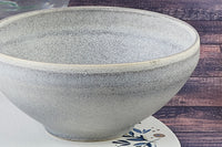 Bol STONE Ø15cm - 6 pièces - Gris lune