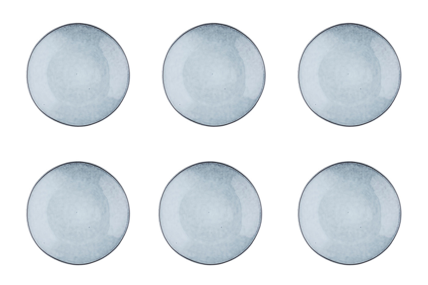 Assiette CLOUD Ø21,5cm - 6 pièces - Gris orage