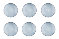 Assiette CLOUD Ø21,5cm - 6 pièces - Gris orage