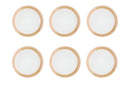 Assiette COSMOS Ø21,5cm - 6 pièces - Crème