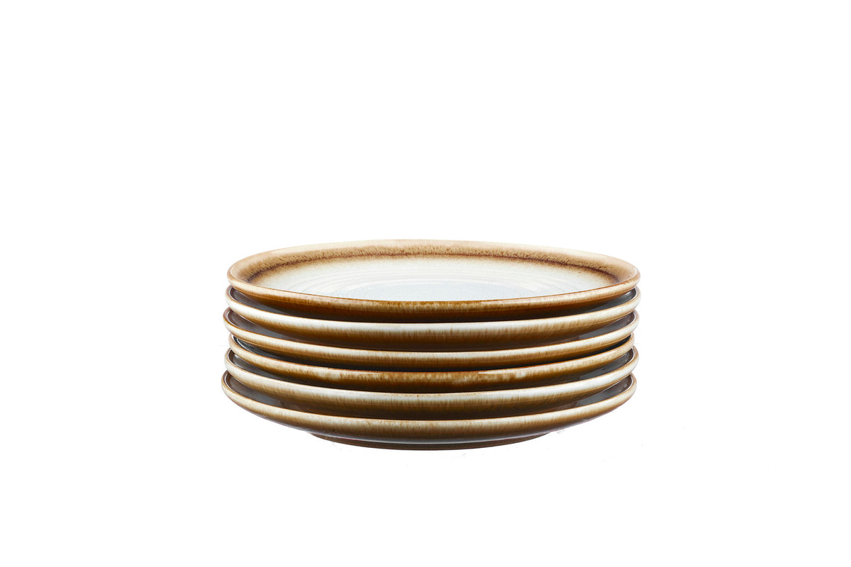 Assiette COSMOS Ø21,5cm - 6 pièces - Crème