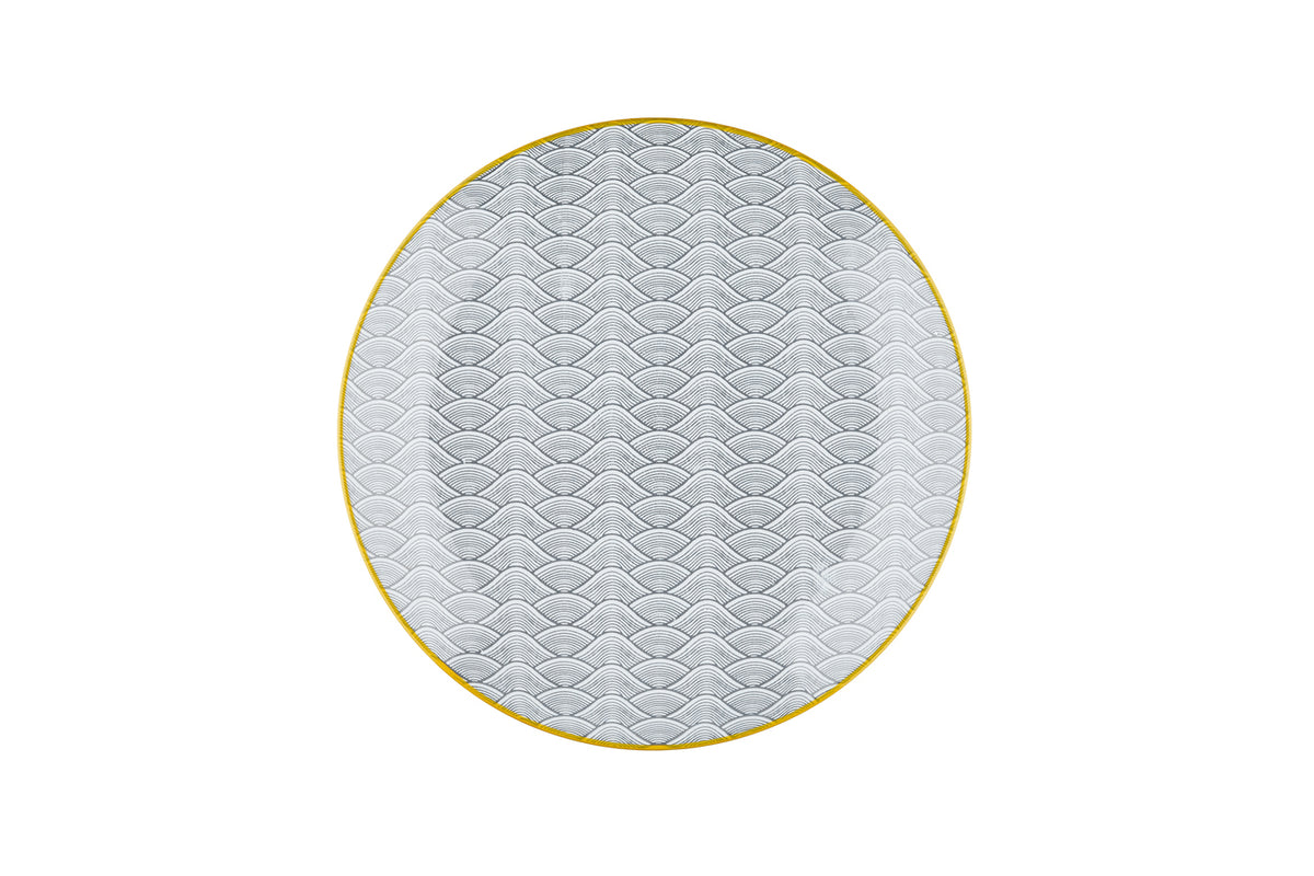 Assiette PATTERN Ø21cm - 6 pièces - Eclipse