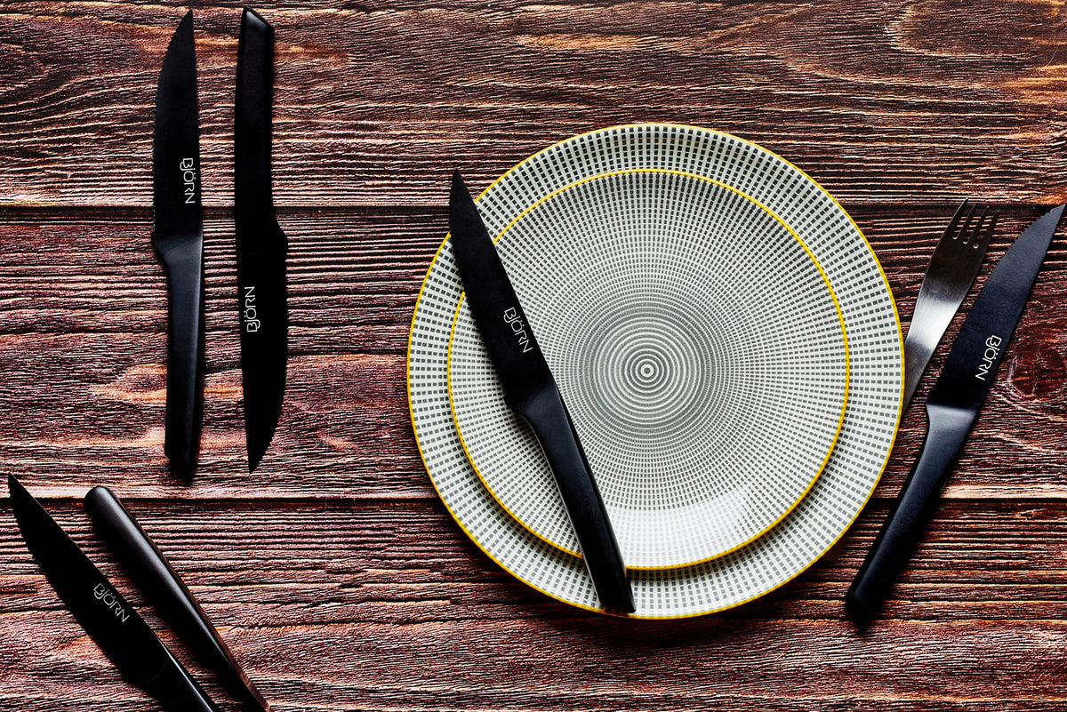 Assiette PATTERN Ø21cm - 6 pièces - Eclipse