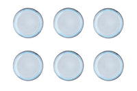 Assiette GENESIS Ø20,5cm - 6 pièces - Mer