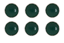 Assiette OXYGEN Ø21,5cm - 6 pièces - Vert de gris