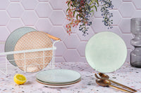 Assiette PATTERN Ø21cm - 6 pièces - Pastel