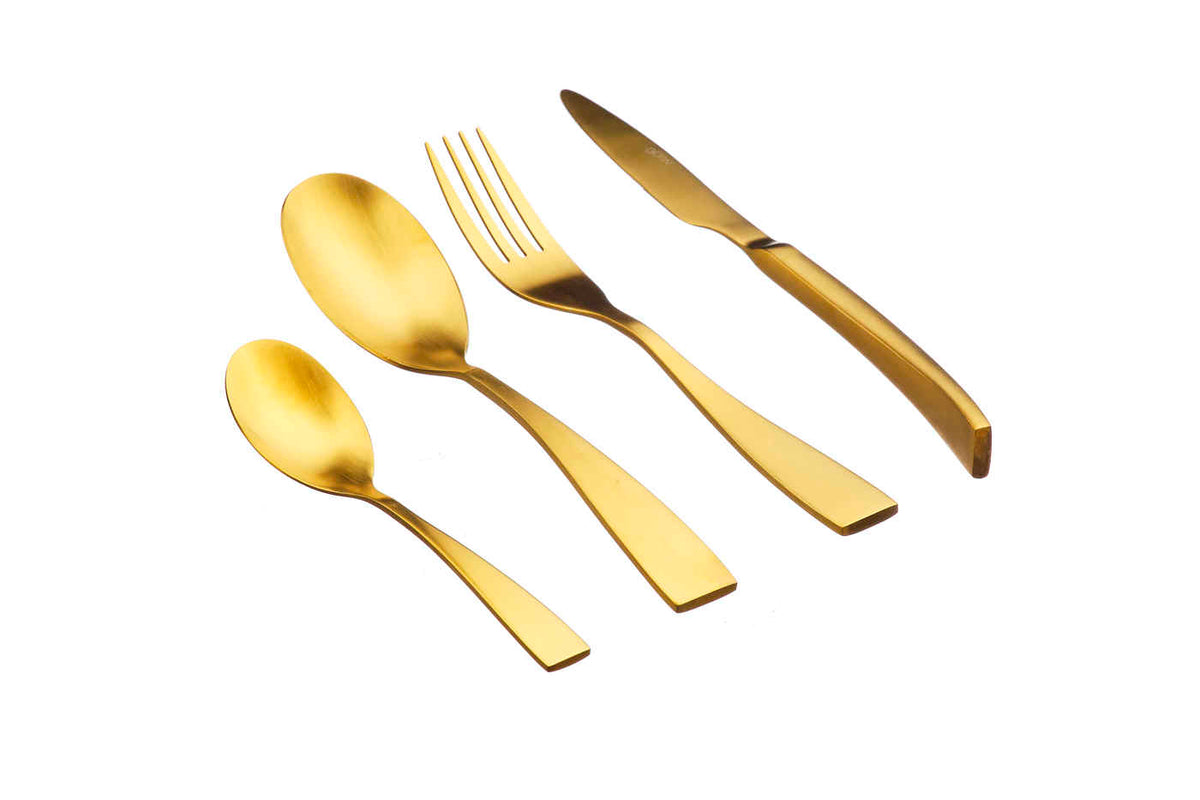 Ménagère 24 pièces SVEN - Gold