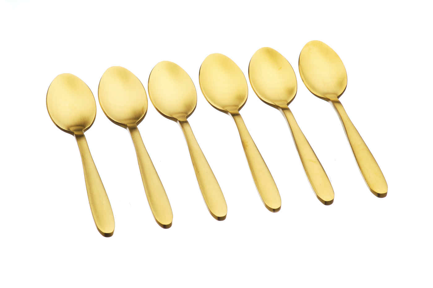 Coffret 6 petites cuillères KAJA - Gold