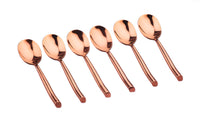 Coffret 6 petites cuillères KNUT - Copper