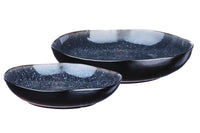 Corbeille à fruits IRIS Ø27,5cm et Ø32,5cm - 2 pièces - Bleu nuit